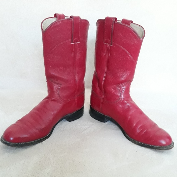 Justin Red Roper Boots - Picture 4 of 11